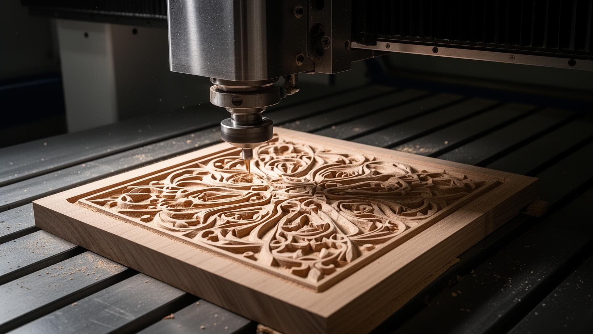 CNC precision carving